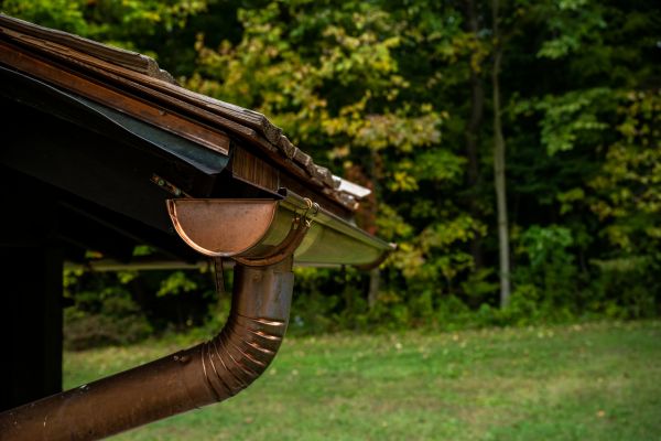Copper Gutter Replacement in Port Angeles