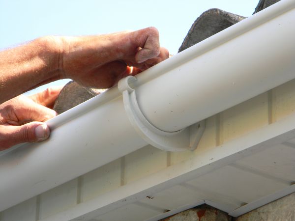 Plastic Gutter Repair in Port Angeles