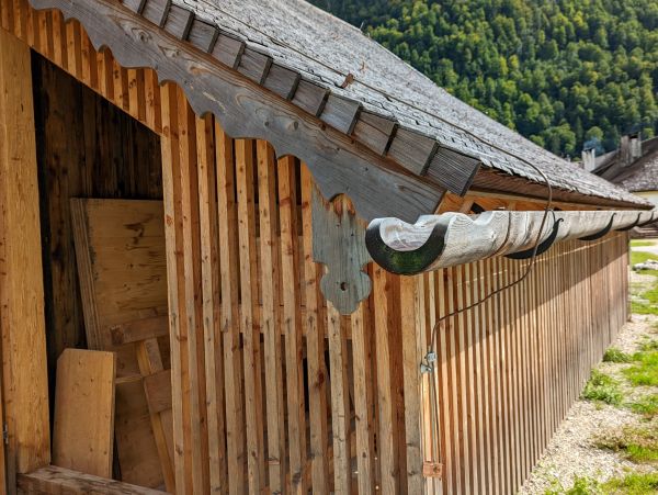 Wood Gutter Installation in Port Angeles