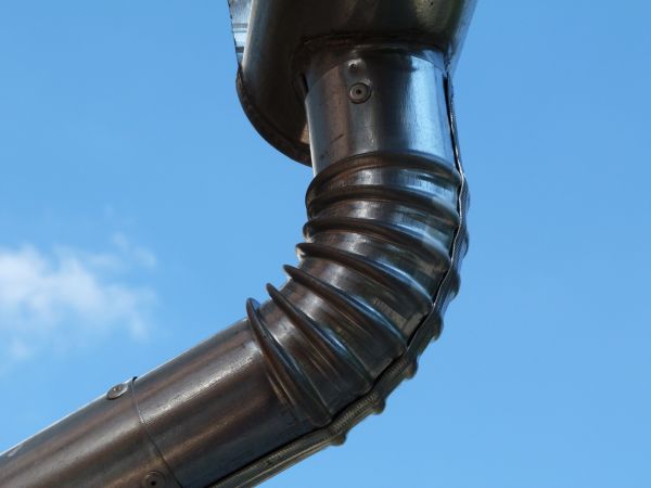 Metal Downspout Installation in Port Angeles