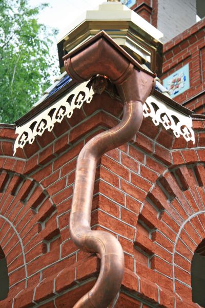 Church Downspout Installation in Port Angeles