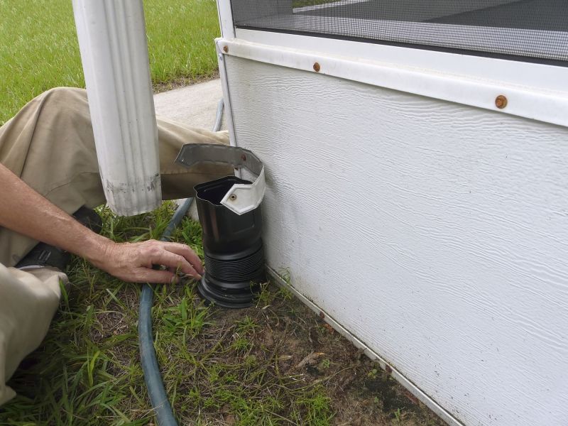 Gutter Downspout Connection